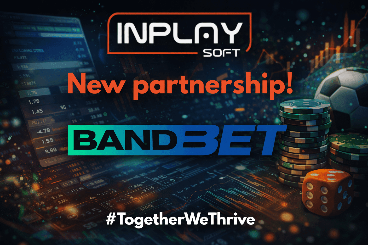 InPlaySoft Partners With BandBet and Expands its Presence in the Regulated Brazilian Market.
