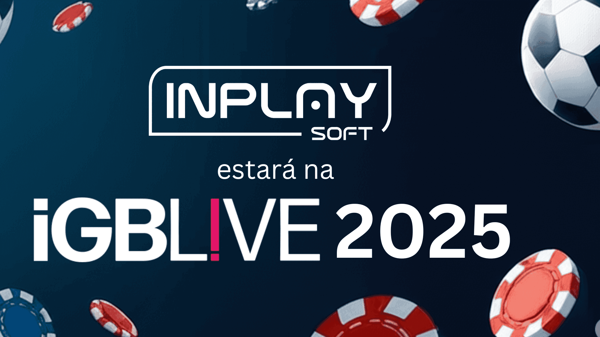 InPlaySoft estará na iGB L!VE2025, com novo visual para a inovadora plataforma de iGaming com escalonamento automático