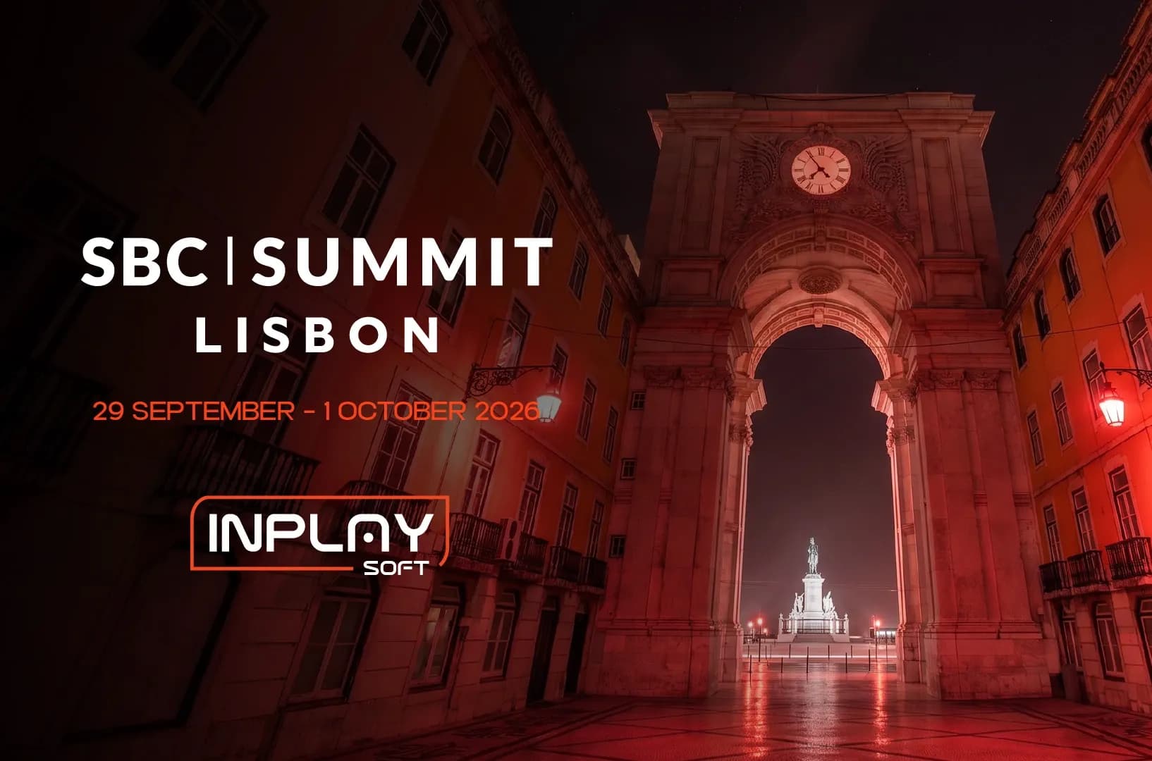 InPlaySoft Will be at SBC Summit Lisbon 2026.