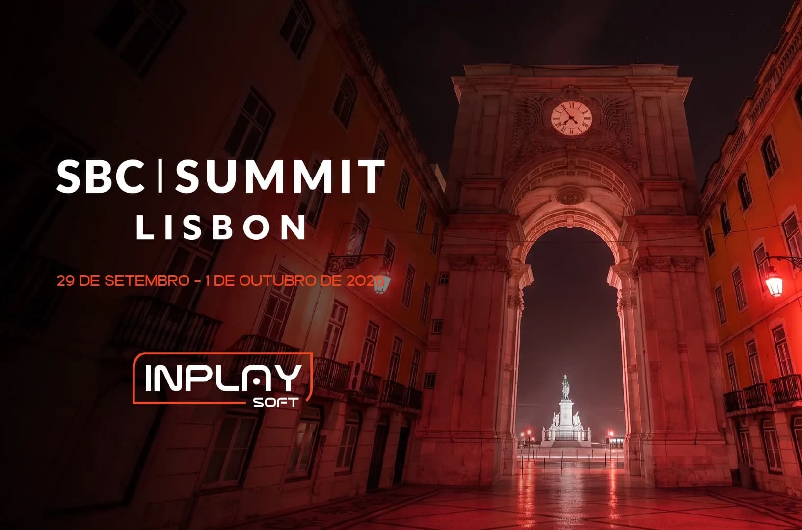 InPlaySoft Estará no SBC Summit Lisbon 2026.