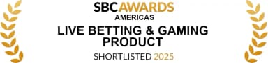 SBC Awards Americas - InPlaySoft Shortlisted Live Betting & Gaming Product
