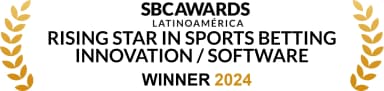 SBC Awards Latinoamerica - InPlaySoft Winner of Rising Star Sports Betting!