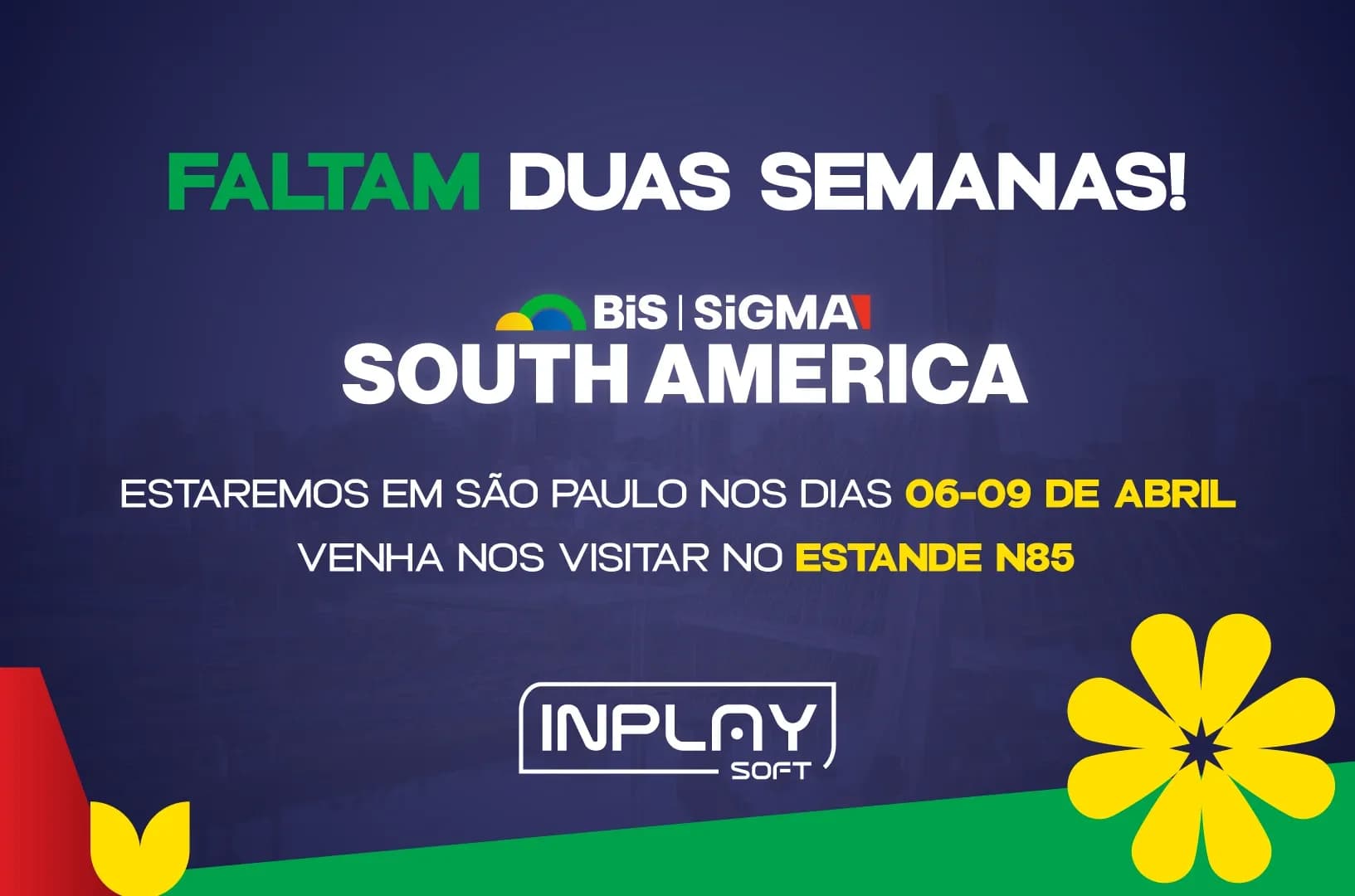 InPlaySoft Terá Estande Próprio no BiS SiGMA 2026, Onde Reforçará Estratégia de Expansão na América Latina.